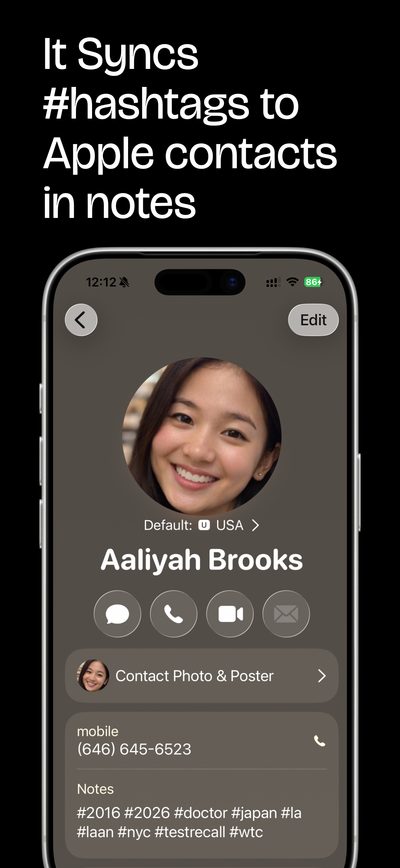 Recall Contacts app screenshot 11