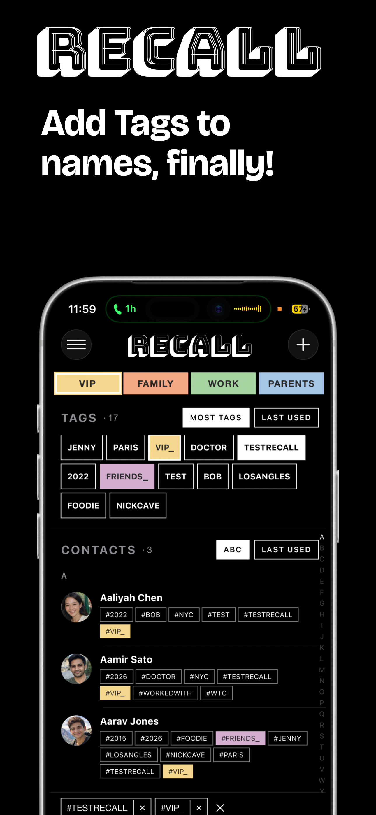 Recall Contacts app screenshot 5