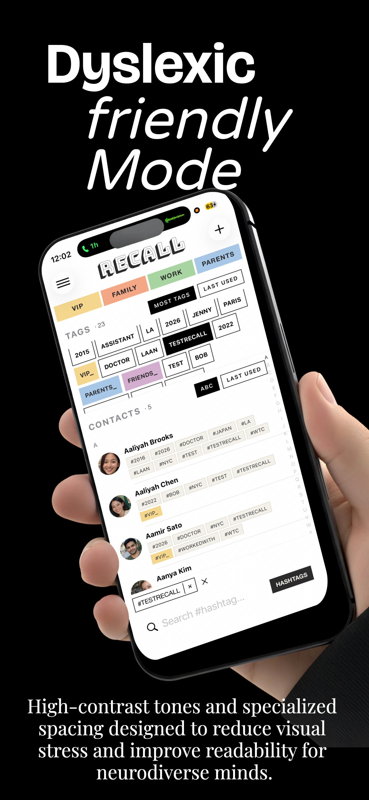 Recall Contacts app screenshot 9